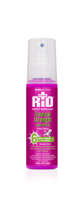 RID TROPICAL STRENGTH 100ML PUMP APVMA